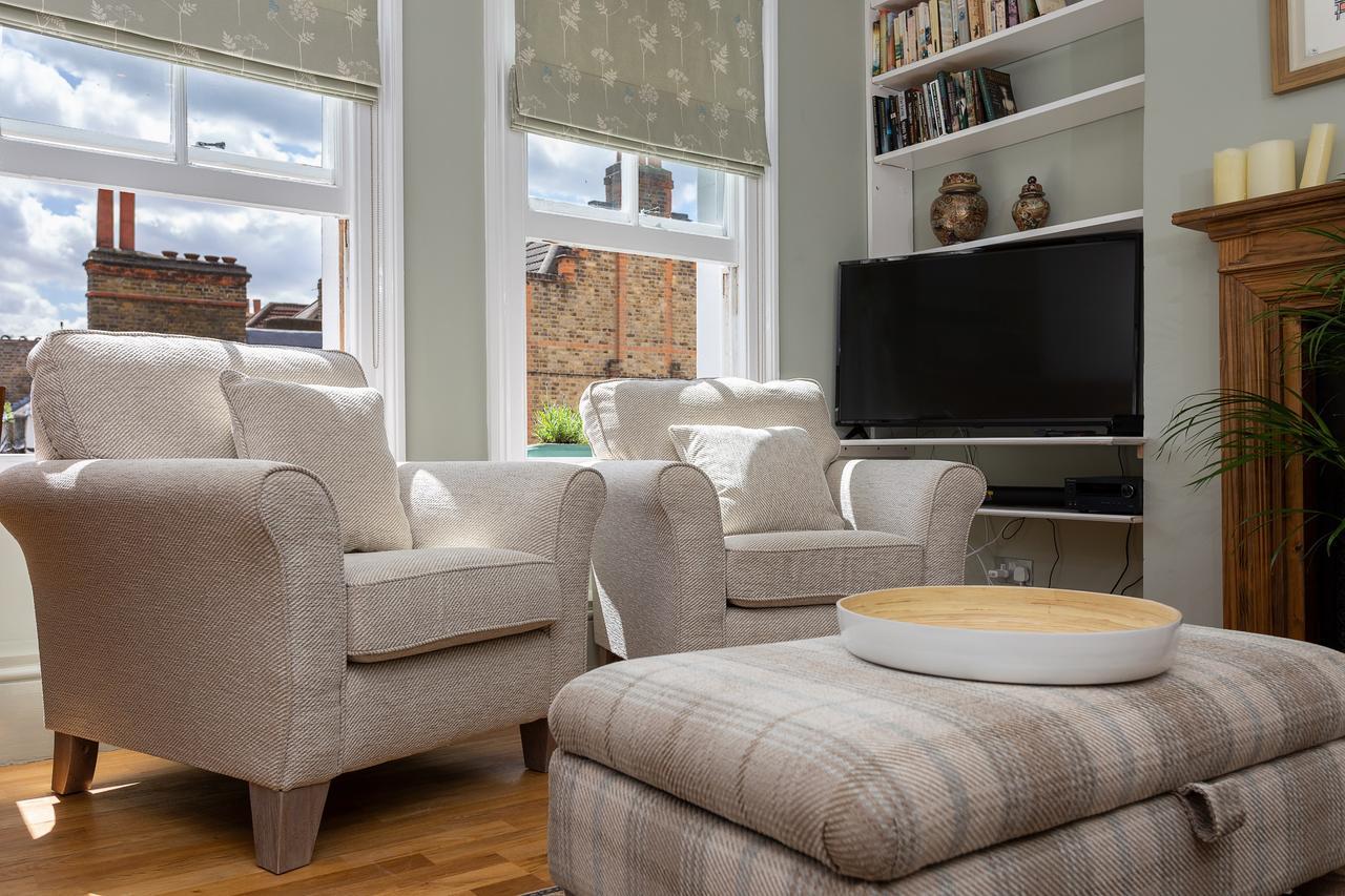 لندن Quaint 2 Bedroom Flat - 9 Minutes Walk To Vauxhall Tube المظهر الخارجي الصورة